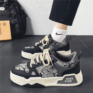 Men's Board Sneakers - Black